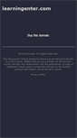Mobile Screenshot of learningenter.com